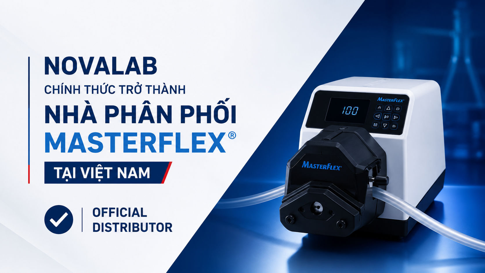 nhà phân phối chính thức bơm nhu động Masterflex