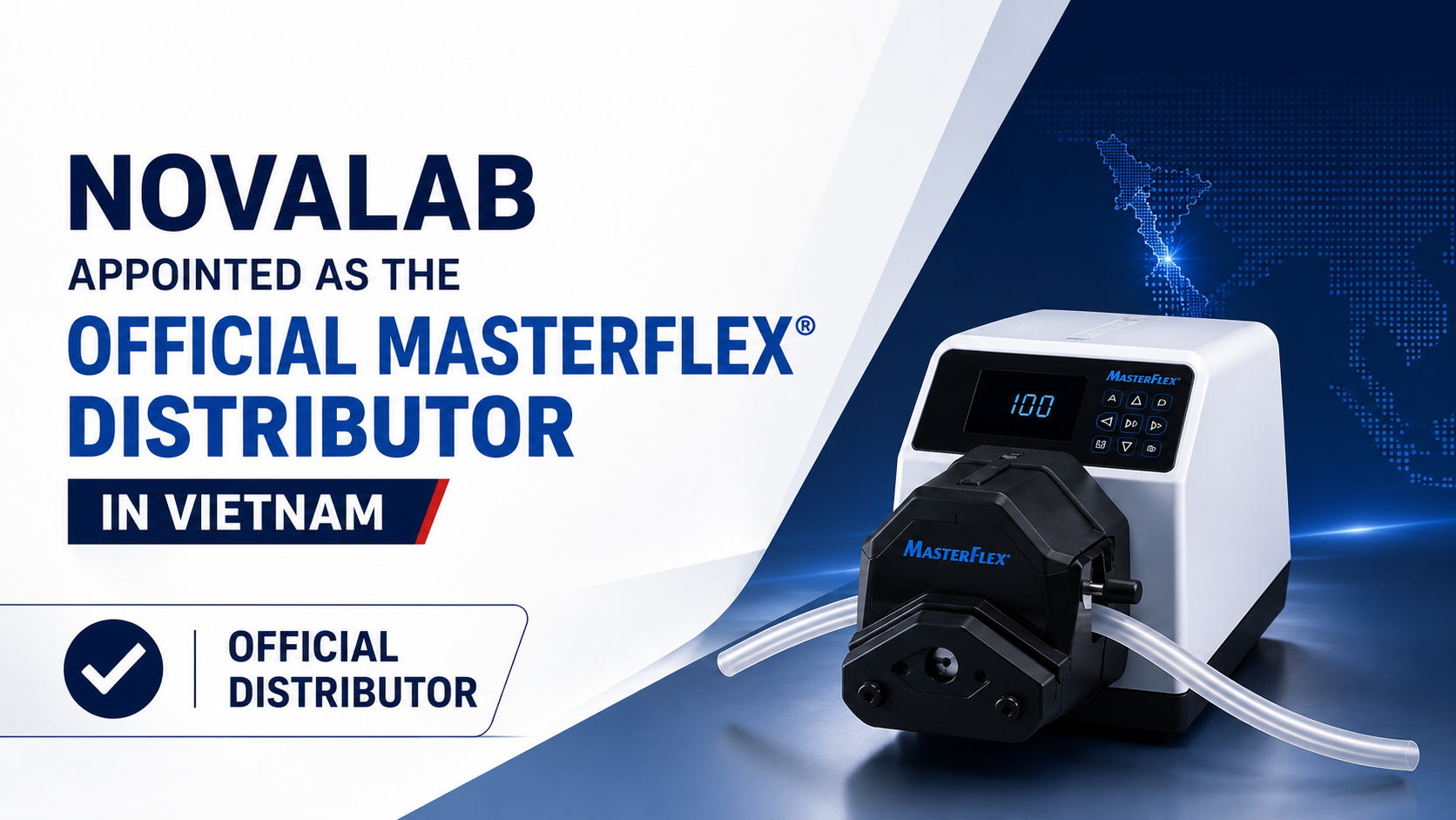 authorized Masterflex peristaltic pump distributor